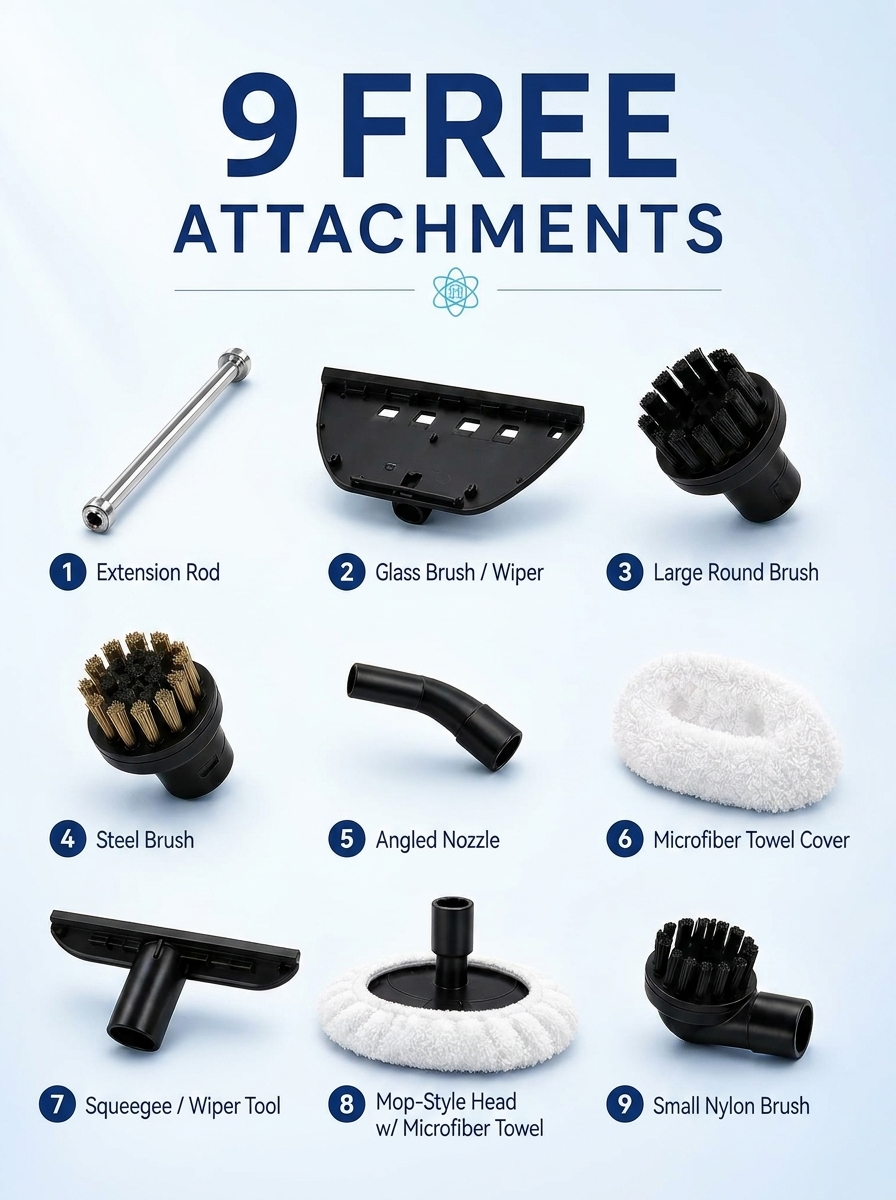 9 Attachments Included